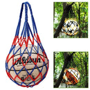 Axyaa Basketball Net Bag: Portable Nylon Storage for Outdoor Sports Equipment