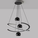 Axyaa Modern Pendant Chandeliers for Living Room Dining Room | Indoor LED Hanging Light