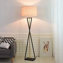 Axyaa Modern Minimalist Fabric Floor Lampshade for Home Lighting