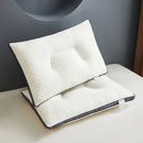 Axyaa Feather Velvet Adult Pillow: Breathable Deep Protection Cervical Spine Liner Cover