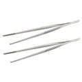 Axyaa Stainless Steel Kitchen Tweezers Set for BBQ Cooking and Bartending