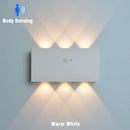 Axyaa LED Wall Lamp: Wireless Magnetic Installation, 4000mAh, 6W Indoor Lighting
