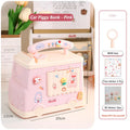 Axyaa Cute House Car Money Box Piggy Bank for Kids Adults Birthday Gift