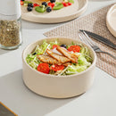 Axya Stoneware Tableware Set, 12/24/36 Pc Beige, 5 Colors, Dinner/Dessert Plate/Bowl, For 4/8/12