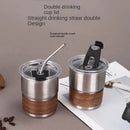 Axyaa Stainless Steel 300ml Beer Mug - Free Customized Logo - Outdoor Camping & Coffee