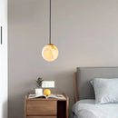 Axyaa Cloud Stone LED Pendant Lights in Antique Finish for Bedroom and Kitchen