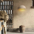 Axyaa Ancient Chinese Travertine LED Wall Light for Ambiant Lighting