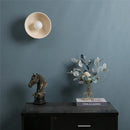 Axyaa Japanese Style LED Rattan Wall Light for Living Room and Bedroom