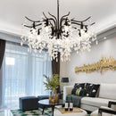 Axyaa Crystal Pendant Light: Modern Luxury Minimalist Design for Home Décor.