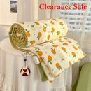 Axyaa Washed Cotton All Season Comforter for Single Double Bed