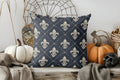 Axyaa Halloween Skeleton Pattern Throw Pillow Cover for Sofa, Bedroom, Car