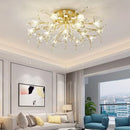 Axyaa High Gloss K9 Glass Ceiling Lamps - Modern, Luxurious Lighting Fixtures for Home Decor