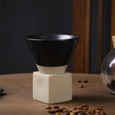 Axyaa Latte Flower Ceramic Coffee Cup Set - Creative Retro Design, Home Tea Collection