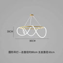 Axyaa Modern Long Hose LED Ceiling Chandelier for Dining Room Kitchen Bar