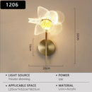 Axyaa Flower Shaped LED Wall Lamp - Modern Luxury Decorative Light for Home & Office