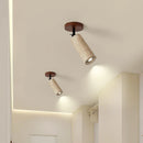 Axyaa Yellow Travertine Stone LED Ceiling Light - Modern Wabi-sabi Decor