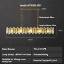 Axyaa Luxury Crystal LED Chandelier for Elegant Interiors
