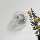 Axyaa Sunflower Glass Wall Lamp: Modern Art Decor Lighting for Bedroom, Study, Hallway