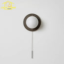 Axyaa Modern Black/Gold Iron Art Wall Lamp for Bedroom Cafe