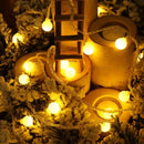 Axyaa Ball LED String Lights for Home Garden Party Christmas Decor