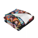 Axyaa Hairy Beach Blanket - Cozy Throw Quilt for Christmas Gifts and More