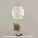 Scandinavian Handmade White LED Chandelier for Home Dining Table Decoration by Axyaa