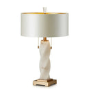 Axyaa Marble Table Lamp: Contemporary Nordic LED Decoration for Living Room or Bedroom