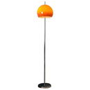 Axyaa Retro Gradient Orange Glass Floor Lamp for Living Room, Bedroom, Restaurant - LED Standing Light