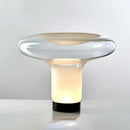 Axyaa Glass Bedside Lamp: Modern Minimalist LED Light for Contemporary Spaces