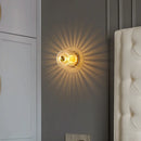Axyaa LED Chandelier Ceiling Lamp Indoor Glass Wall Sconce Decoration for Living Room