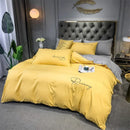 Axyaa Embroidered Duvet Cover Set | Soft & Skin-Friendly Bedding for Queen & King Beds