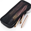 Axyaa Mesh Travel Makeup Bag Cosmetic Brush Organizer Kit Pouch Storage Accessories