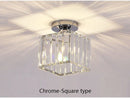 Modern Crystal Chandelier by Axyaa: Elegant Ceiling Lighting for Living room, Bedroom, Kitchen & Hallway