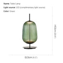 Axyaa Glass Table Lamp LED Decoration Desk Light