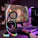 Axyaa Modern USB Desk Lamp | Magic Color Change | Bedroom, Gaming Room, Party