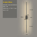 Axyaa LED Wall Lamp for Living Room Bedroom, Modern Indoor Long Strip Lighting