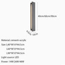 Axyaa LED Limestone Sconce Garden Light for Country Villa Balcony, Waterproof Porch Lamp