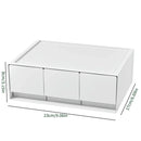 Axyaa Cosmetic Storage Box: Makeup, Jewelry, Brushes Organizer for Lipsticks, Nail Polish