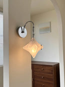 Axyaa Vintage Glass Chandeliers Retro Chrome LED Pendant Lights