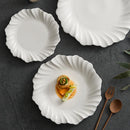 Axyaa Ceramic Dessert Bowl and Salad Plate Set