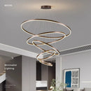 Axyaa Vintage Ring Pendant Ceiling Chandelier Light