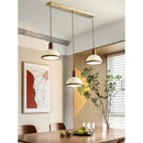 Axyaa Wabi Sabi Wooden Pendant Light for Bedroom, Restaurant, and Bar