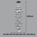 Axyaa Nordic Stair Chandelier Living Dining Room Lights Indoor Lighting