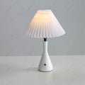 Axyaa LED Pleated Lamp with Touch Control and Rechargeable USB.