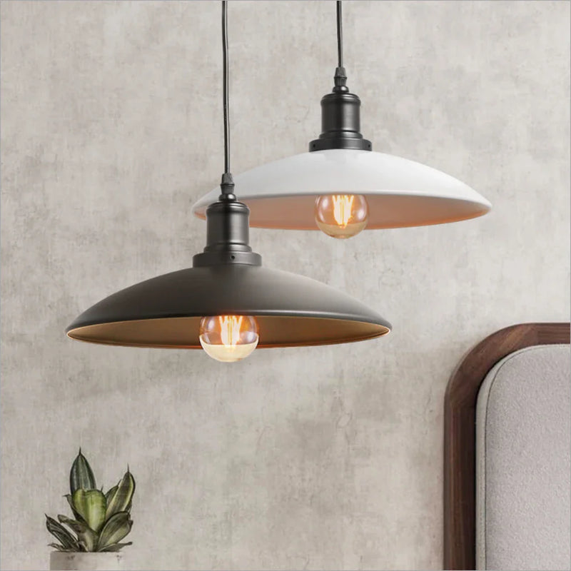 Axyaa Retro Iron Pendant Light: Industrial Vintage Dining Room Chandelier