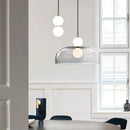 Axyaa Glass Pendant Light Minimalist Living Room Staircase Decoration
