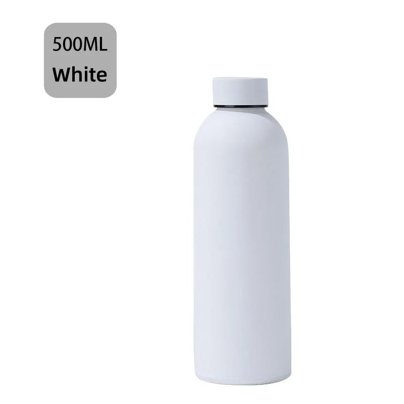 Axyaa 500ml Stainless Steel Vacuum Insulated Thermos Cup - Hot & Cold Sports Travel Mug