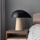Axyaa Modern Mushroom Shaped Resin Table Lamp for Bedroom Hotel Bedside