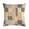 Nordic Cartoon Animal Print Linen Pillowcase for Axyaa Brand