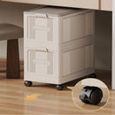 Axyaa Toy Storage Box on Wheels - 55/65/75cm, Bedroom Organizer for Toys & Clothes